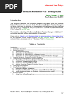 Symantec R2-2011-8211E Endpoint Protection v12.1 Setting Guide