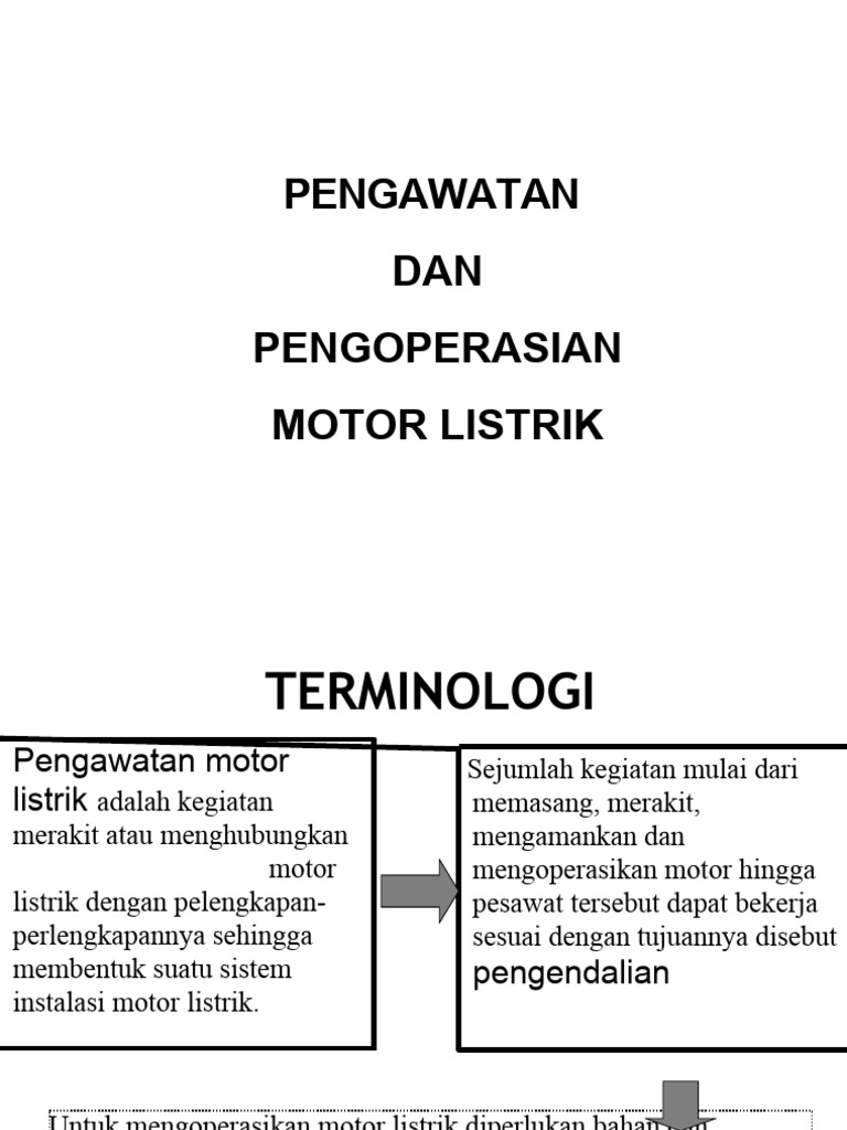 13 Instalasi Motor | PDF
