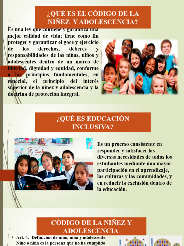 Código de La Niñez y Adolescencia | PDF | Adolescencia | Justicia