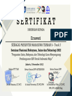 Sertifikat - Ernawati - PRESENTER MAHASISWA TERBAIK 6 - Track 3