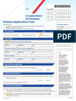 Pph1Vlsrtp : Variable Life Policy Lump Sum/ Regular Top-Up and Premium Holiday Application Form