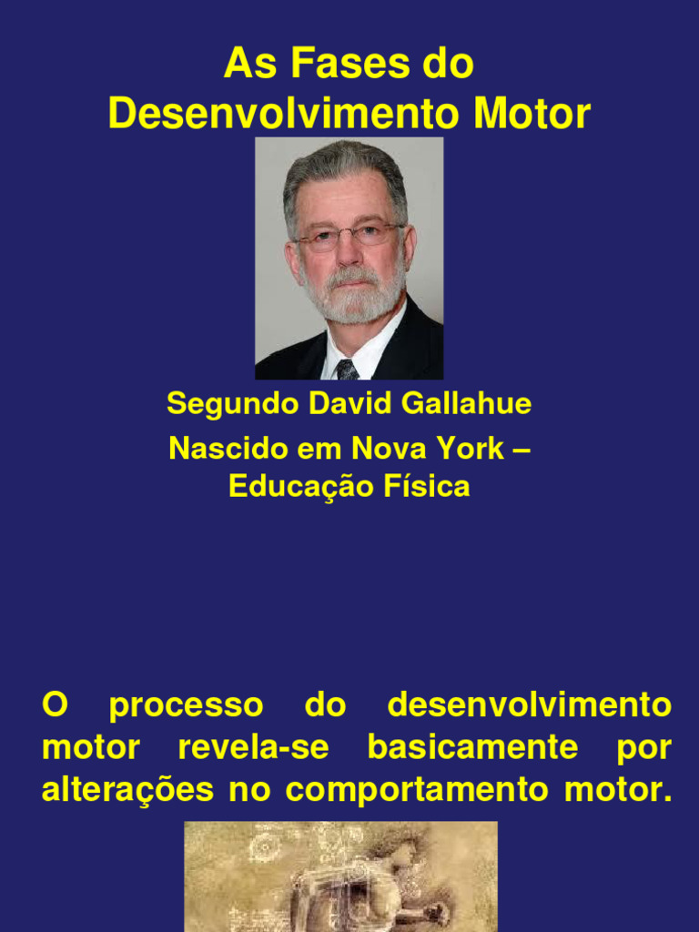 As Fases do Desenvolvimento Motor | PDF | Aprendizado | Cérebro