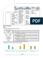 1° Grado - Matematica Día 19 de Abril