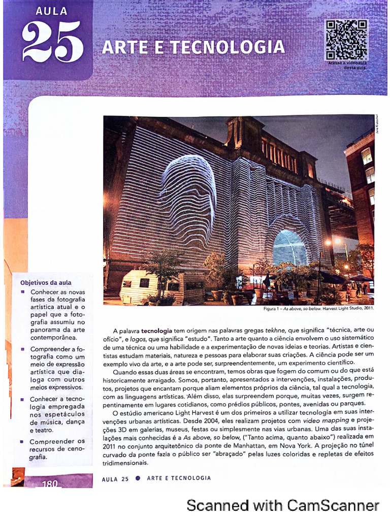 Apostila Arte e Tecnologia - 3 Ano | PDF