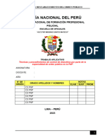 Técnicas y Procedimientos de Control de Disturbios Por Parte de La Especialidad de Orden Público en La PNP