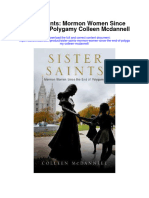 Download Sister Saints Mormon Women Since The End Of Polygamy Colleen Mcdannell all chapter