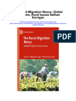 Download The Rural Migration Nexus Global Problems Rural Issues Nathan Kerrigan full chapter