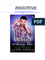 Oracles Always Win Willow Lake Supernaturals Book 3 Lori Ames Full Chapter