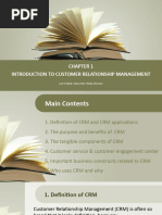 Chapter 1 - Introduction CRM