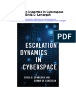 Download Escalation Dynamics In Cyberspace Erica D Lonergan full chapter