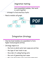 Integration Testing Notes