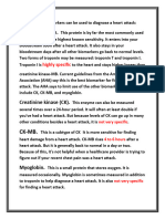 These Cardiac Biomarkers