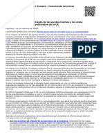 La Comisi N Hace Seguimiento de Los Puntos Fuertes y Los Retos Relacionados Con La Competitividad de La UE