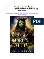 Orcs Captive An Orc Fantasy Romance Monster Mate Hunt Book 4 Ava Ross Full Chapter