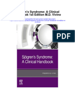 Sjogrens Syndrome A Clinical Handbook 1St Edition M D Vivino All Chapter