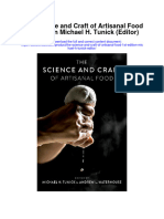 Download The Science And Craft Of Artisanal Food 1St Edition Michael H Tunick Editor full chapter