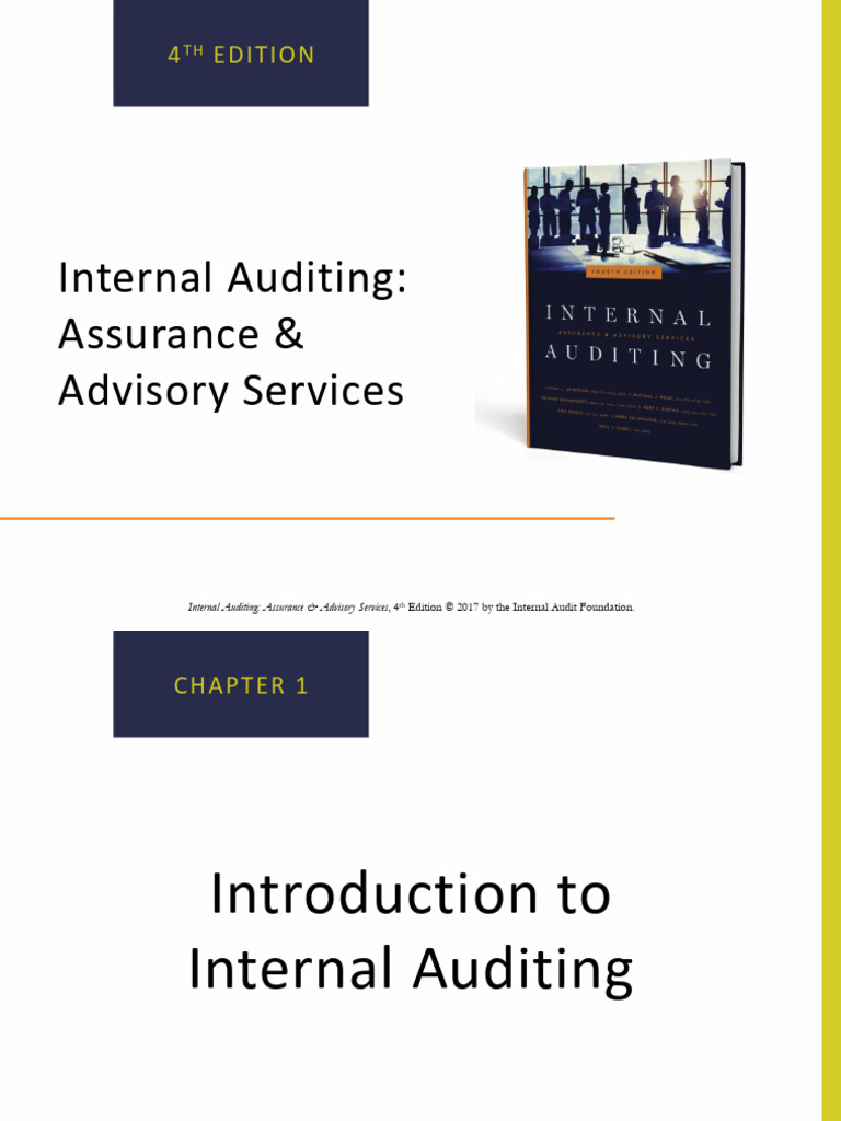 Chapter 1 PPT 4th Edition | PDF | Internal Audit | Audit