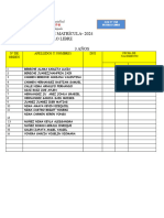 Prematricula I.E.I N°058 - Peblo Libre-2024