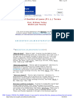 Tetley Glossary Conflicts Oflaw