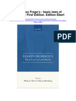 Download Essays On Freges Basic Laws Of Arithmetic First Edition Edition Ebert full chapter