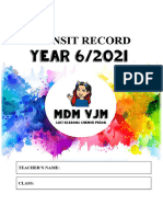 MDM VJM Y6 Transit Record