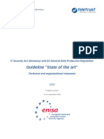 Guideline State of the Art. Enisa. It Security Act- Art.25 y 32 Gdpr