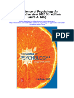 Download The Science Of Psychology An Appreciative View 2020 5Th Edition Laura A King full chapter