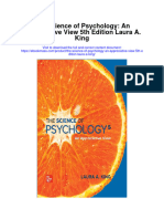 The Science of Psychology An Appreciative View 5Th Edition Laura A King Full Chapter