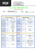 MG Class Program Grade 5 - 6 2023