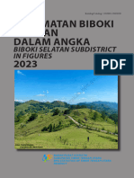 Kecamatan Biboki Selatan Dalam Angka 2023