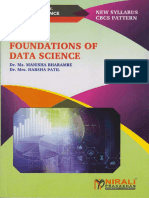 Foundation of Data Science