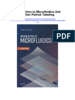 Introduction To Microfluidics 2Nd Edition Patrick Tabeling Full Chapter