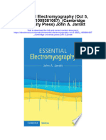 Download Essential Electromyography Oct 5 2023_1009381067_Cambridge University Press John A Jarratt full chapter