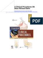Essential Clinical Procedures 4Th Edition Richard Dehn Full Chapter