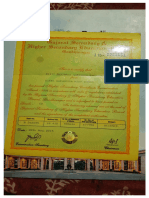 12th Passing Certificate