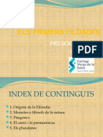 PPTT1 - Els Primers Filòsofs