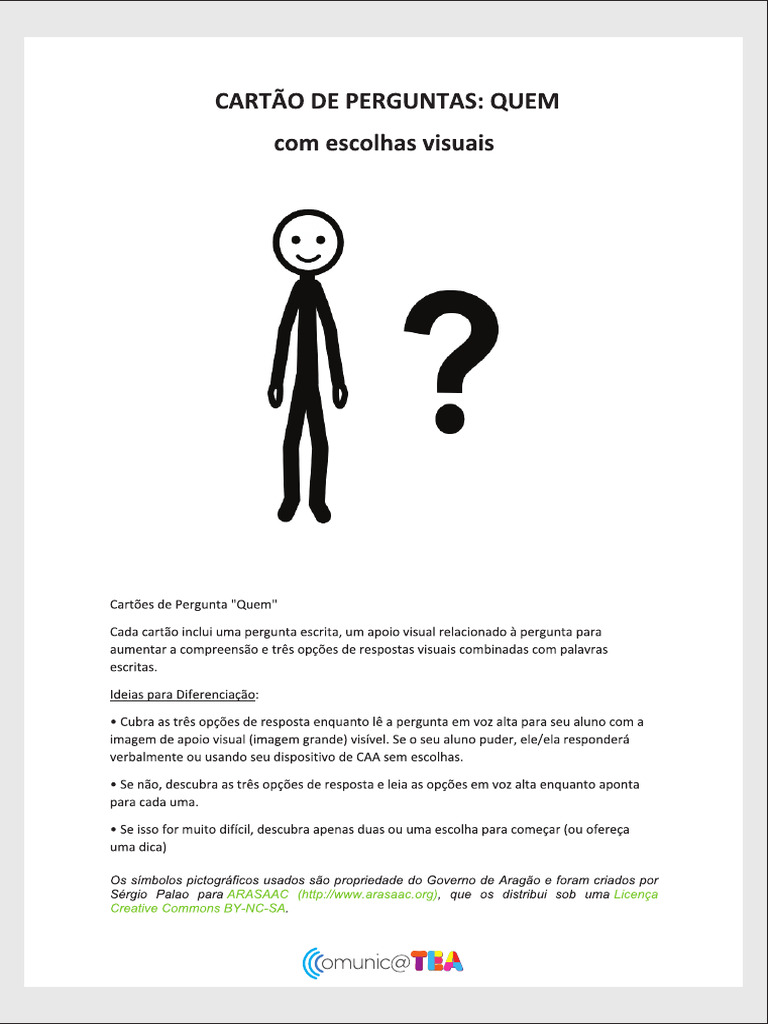 3 - CARTÃO DE PERGUNTAS QUEMm | PDF