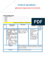 6º DIA 2 E.R. EXPLICAMOS LA IMPORTANCIA DE LA ORACIÓN