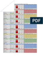 (Mesociclo 1) Planilha de Treino e Progressão Do Volume de Carga