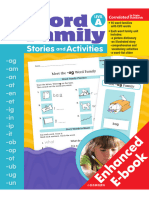 Word Family Stories and Activities Level A
