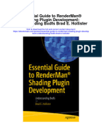 Essential Guide To Renderman Shading Plugin Development Understanding Bxdfs Brad E Hollister Full Chapter