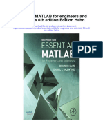 Download Essential Matlab For Engineers And Scientists 6Th Edition Edition Hahn full chapter