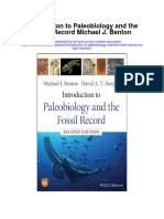 Introduction To Paleobiology and The Fossil Record Michael J Benton Full Chapter