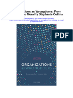 Download Organizations As Wrongdoers From Ontology To Morality Stephanie Collins full chapter
