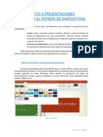 1.1. Modificar El Patrón de Diapositivas, Patrón de Notas y Patrón de Documentos