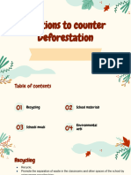 Solutions To Counter Deforestation