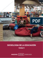 Unidad Iv - Contenido - Sociologia de La Educación