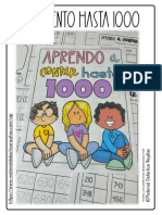 Cuadernillo Aprendo A Contar Hasta 1000 Tomo 1