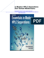 Download Essentials In Modern Hplc Separations 2Nd Edition Serban Moldoveanu full chapter
