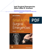 Small Animal Surgical Emergencies 2Nd Edition Lillian R Aronson All Chapter